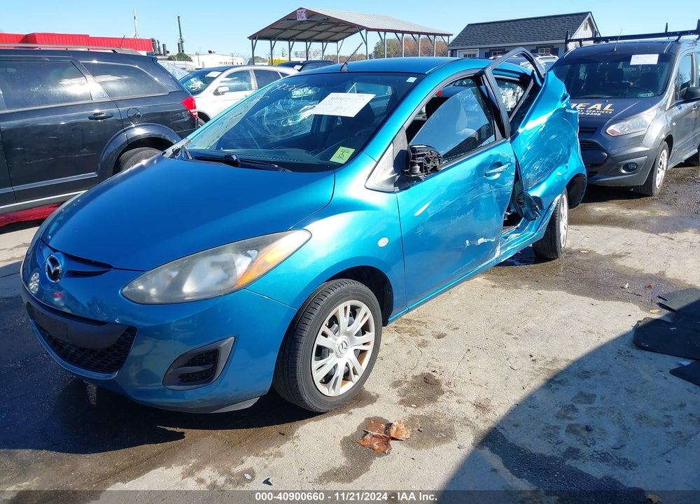 2011 MAZDA 2 SPORT VIN: JM1DE1HZ6B0119654