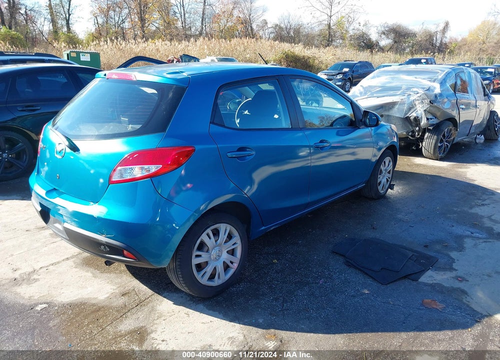 2011 MAZDA 2 SPORT VIN: JM1DE1HZ6B0119654