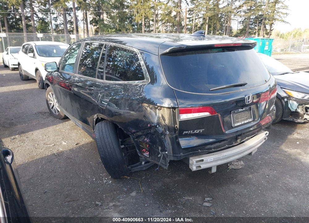2019 HONDA PILOT EX-L VIN: 5FNYF6H50KB072776