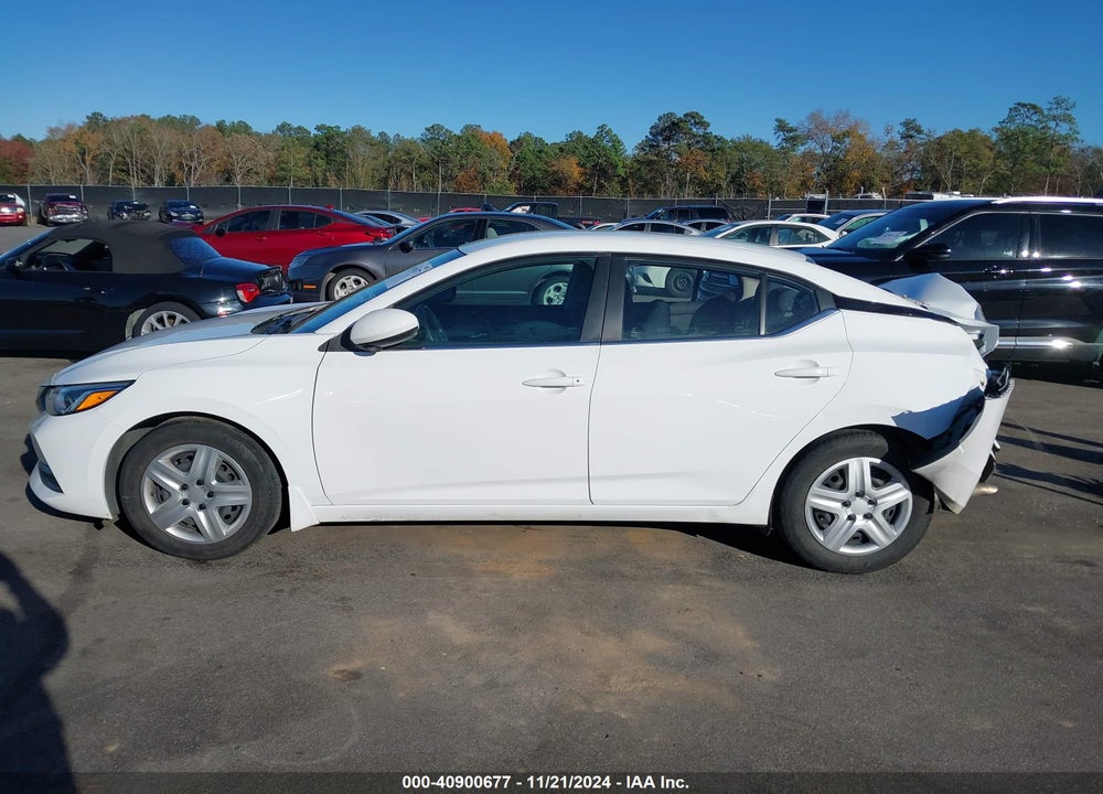 2021 NISSAN SENTRA S XTRONIC CVT VIN: 3N1AB8BV1MY212457