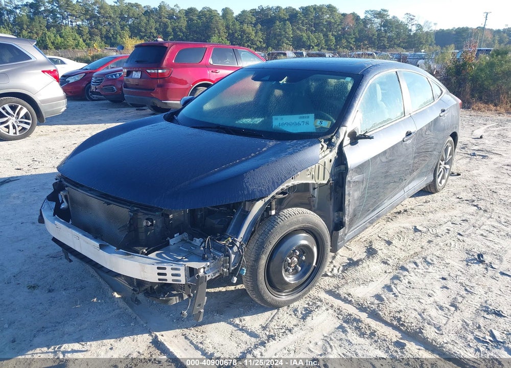 2019 HONDA CIVIC VIN: 2HGFC1F38KH651904