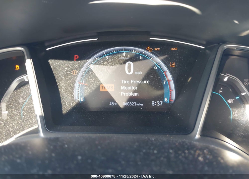 2019 HONDA CIVIC VIN: 2HGFC1F38KH651904