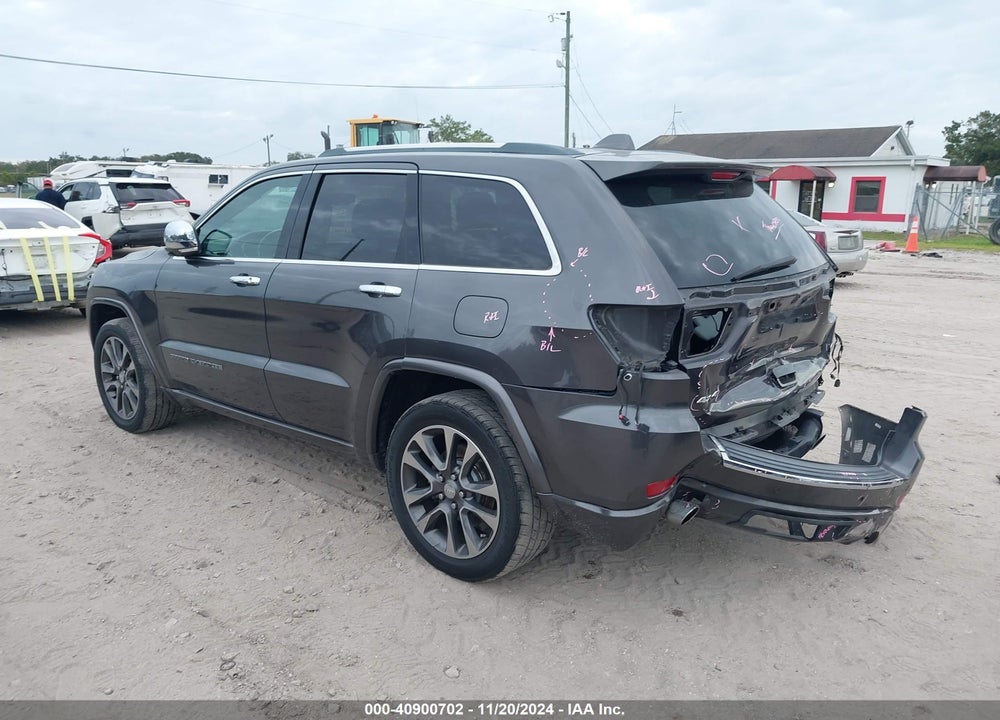 2018 JEEP GRAND CHEROKEE OVERLAND 4X4 VIN: 1C4RJFCT3JC280011