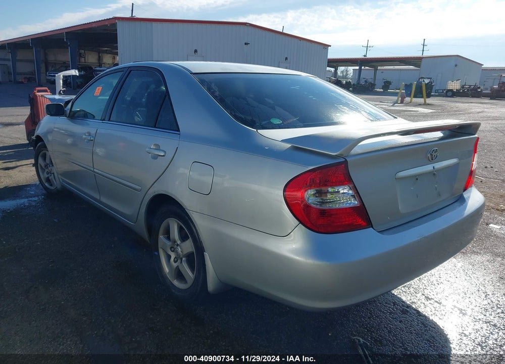 2002 TOYOTA CAMRY SE V6 VIN: JTDBF32K220025315