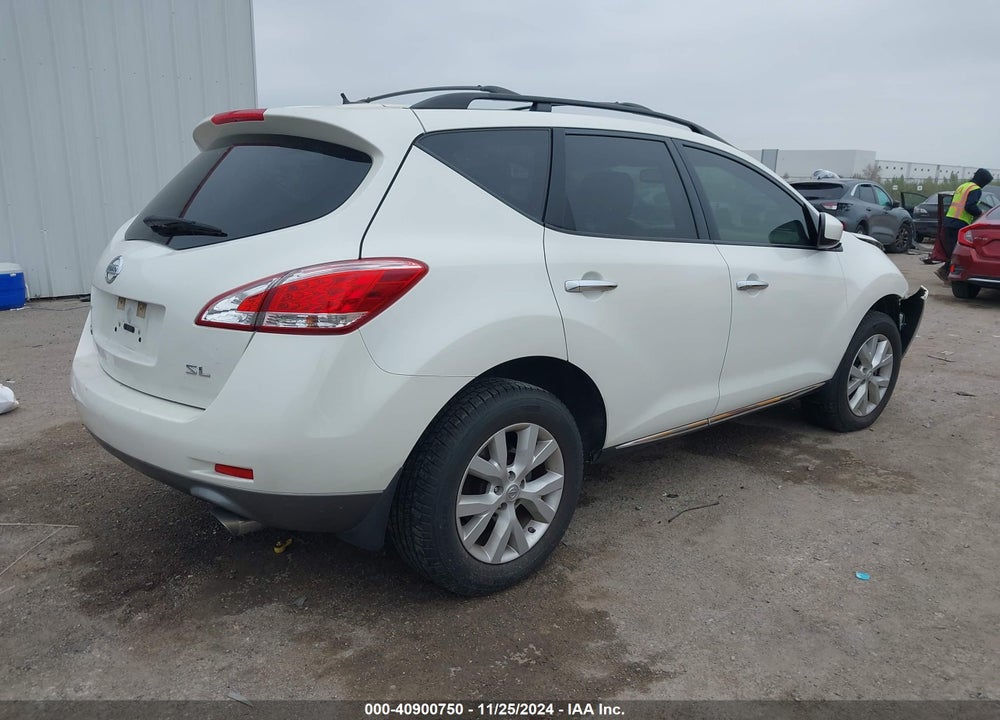 2014 NISSAN MURANO SL VIN: JN8AZ1MU9EW408759
