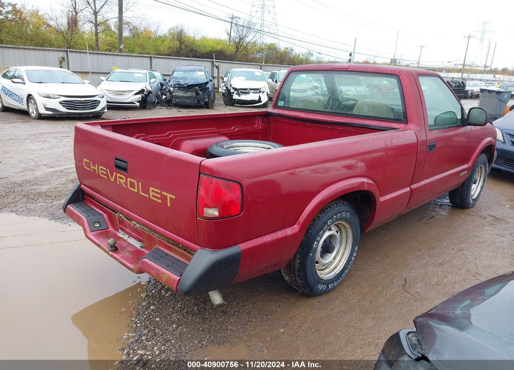 1995 CHEVROLET S TRUCK S10 VIN: 1GCCS1442SK135286