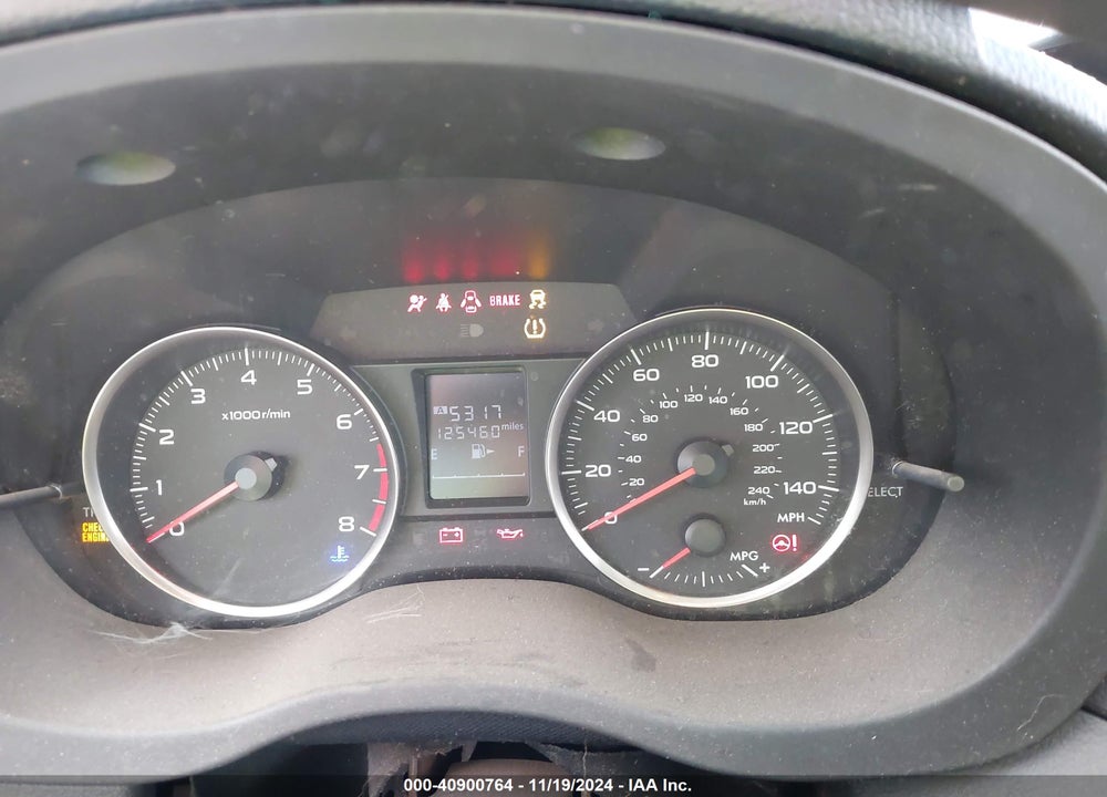 2015 SUBARU IMPREZA 2.0I VIN: JF1GJAA6XFG005152