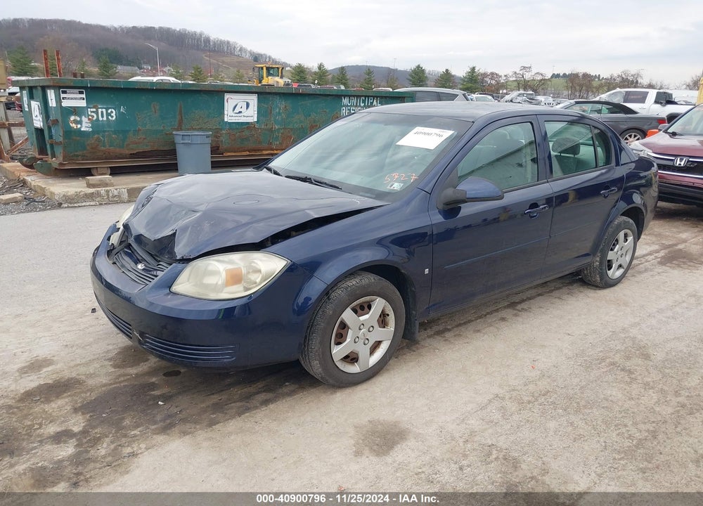 2008 CHEVROLET COBALT LT VIN: 1G1AL58F287155727