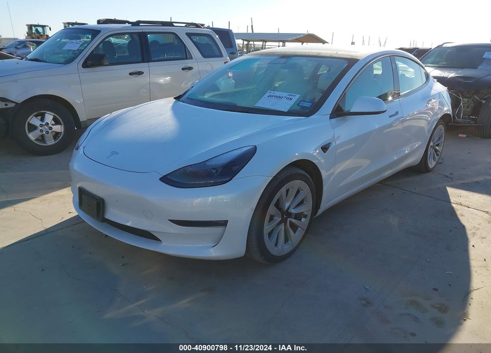 2022 TESLA MODEL 3 VIN: 5YJ3E1EB0NF114507