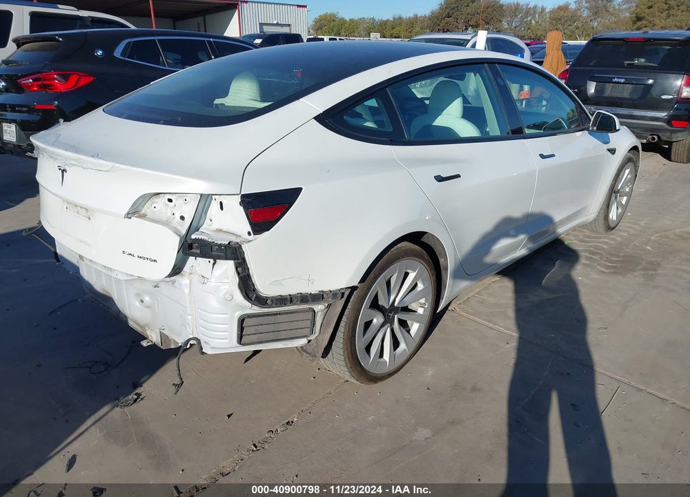 2022 TESLA MODEL 3 VIN: 5YJ3E1EB0NF114507