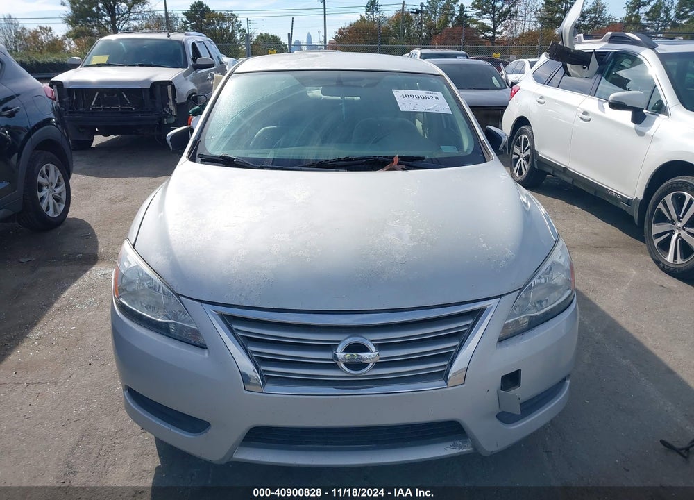 2013 NISSAN SENTRA SV VIN: 3N1AB7AP0DL664670