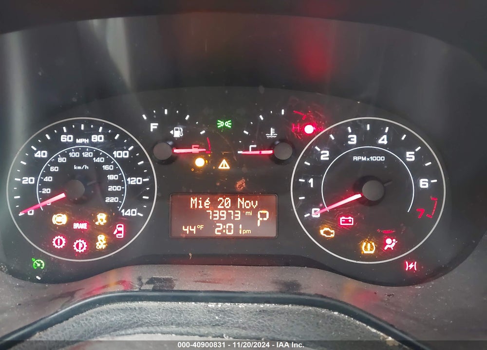 2020 RAM PROMASTER CITY VIN: ZFBHRFBB0L6S21239