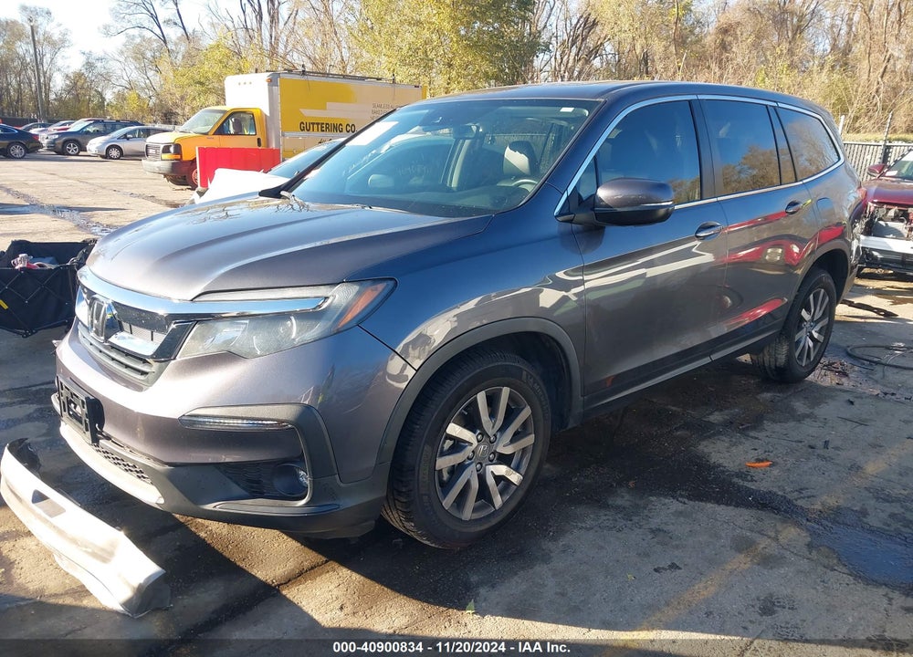 2022 HONDA PILOT AWD EX-L VIN: 5FNYF6H50NB012677