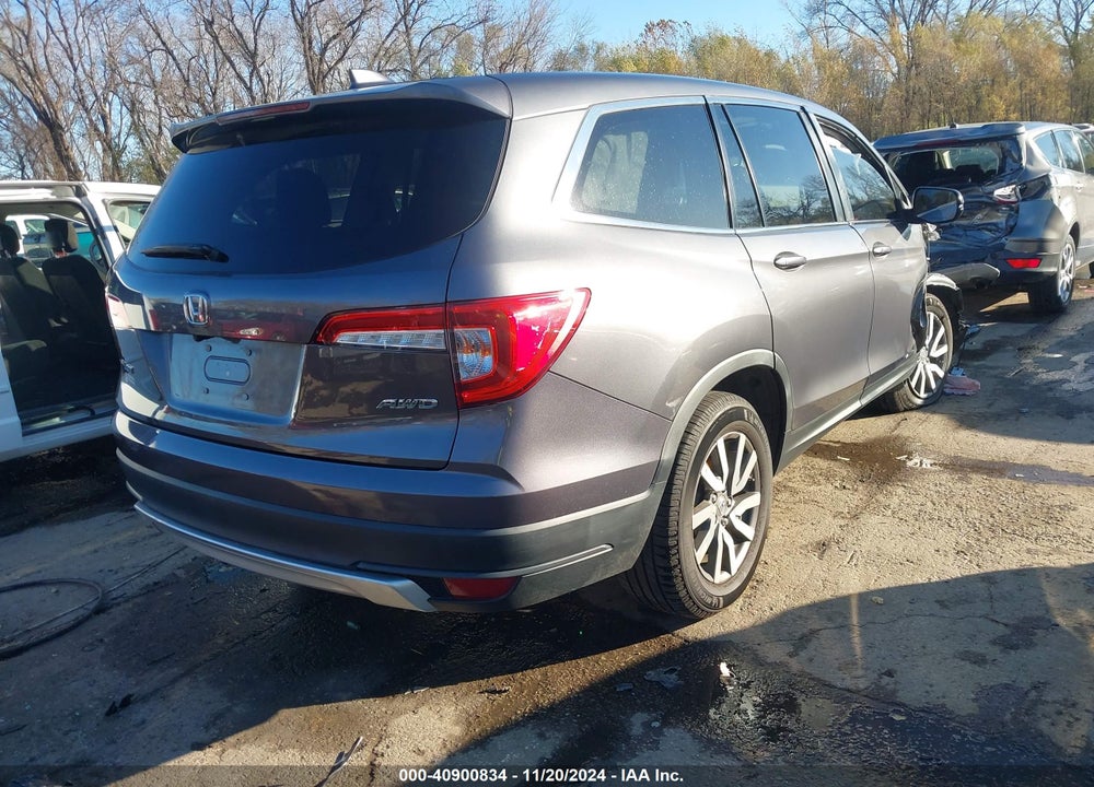 2022 HONDA PILOT AWD EX-L VIN: 5FNYF6H50NB012677