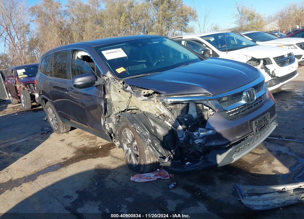 2022 HONDA PILOT AWD EX-L VIN: 5FNYF6H50NB012677