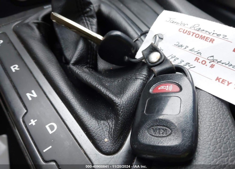 2013 KIA OPTIMA LX VIN: 5XXGM4A75DG193384