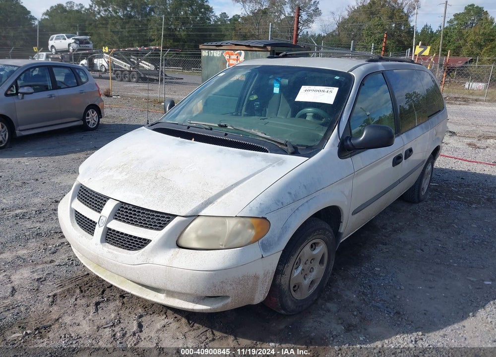 2002 DODGE GRAND CARAVAN SE VIN: 1B4GP24372B522770