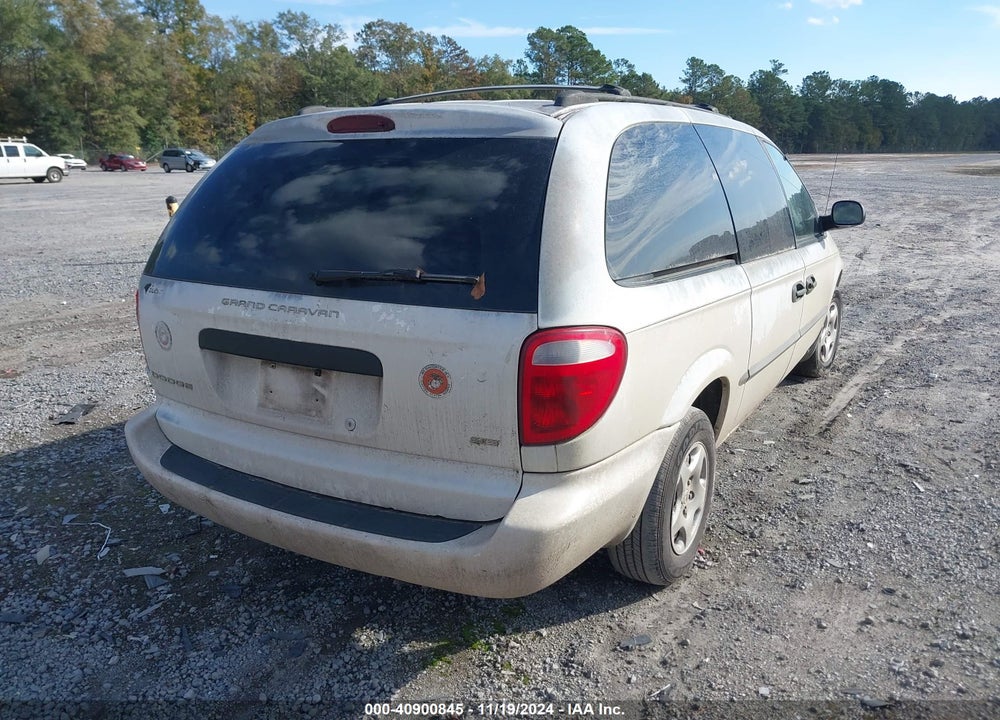 2002 DODGE GRAND CARAVAN SE VIN: 1B4GP24372B522770