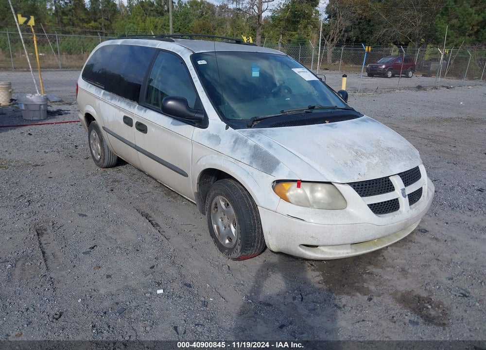 2002 DODGE GRAND CARAVAN SE VIN: 1B4GP24372B522770