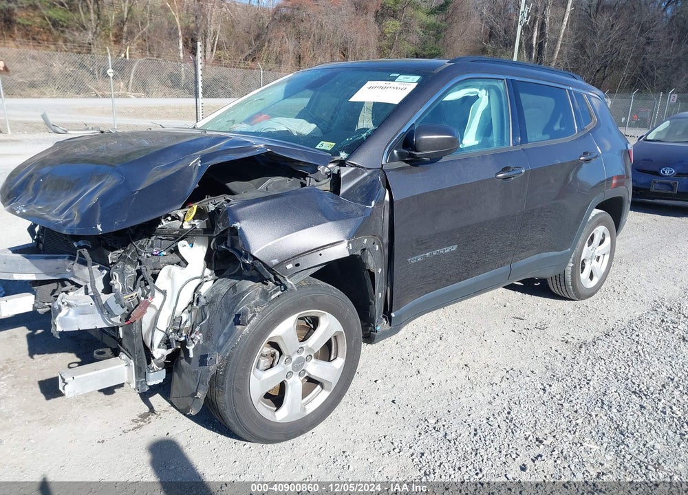 2018 JEEP COMPASS LATITUDE 4X4 VIN: 3C4NJDBB1JT178822
