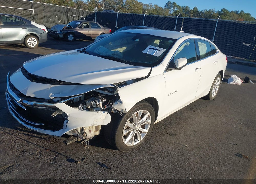 2020 CHEVROLET MALIBU FWD LT VIN: 1G1ZD5ST2LF003833