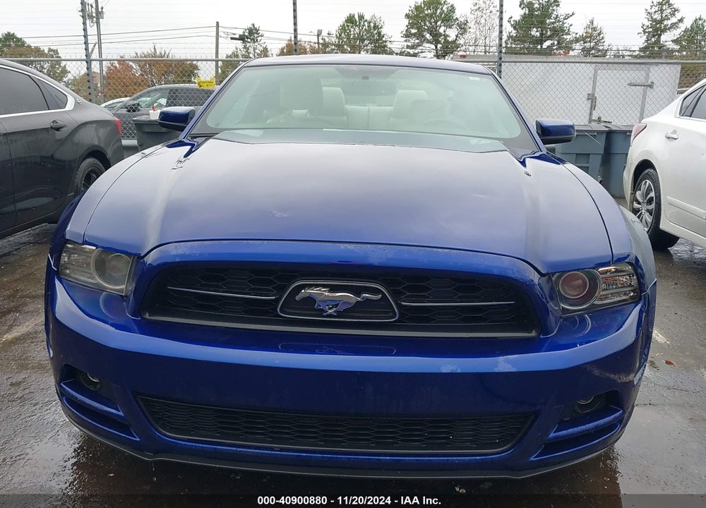 2013 FORD MUSTANG V6 PREMIUM VIN: 1ZVBP8AM1D5268274