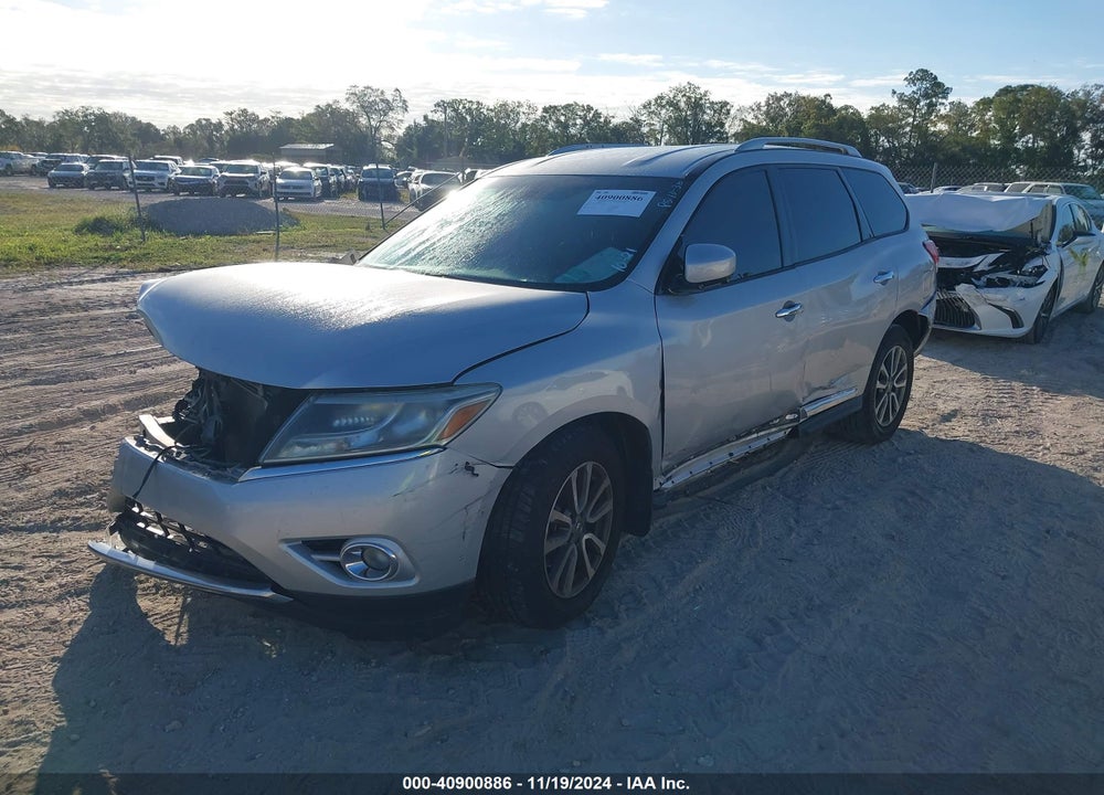 2015 NISSAN PATHFINDER SL VIN: 5N1AR2MN7FC669025