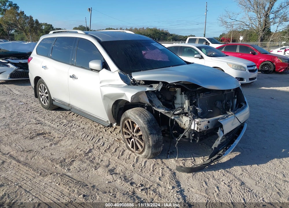 2015 NISSAN PATHFINDER SL VIN: 5N1AR2MN7FC669025