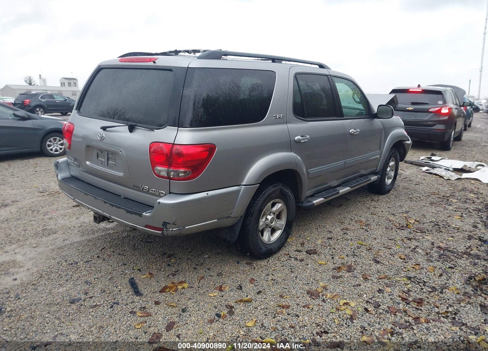 2005 TOYOTA SEQUOIA SR5 V8 VIN: 5TDBT44A65S240507
