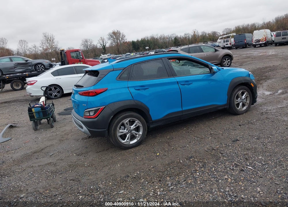 2022 HYUNDAI KONA SEL VIN: KM8K6CAB5NU878785
