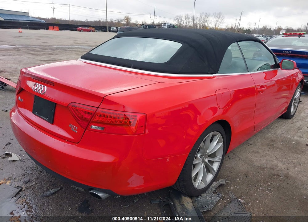 2013 AUDI A5 2.0T PREMIUM VIN: WAUVFAFH1DN001929