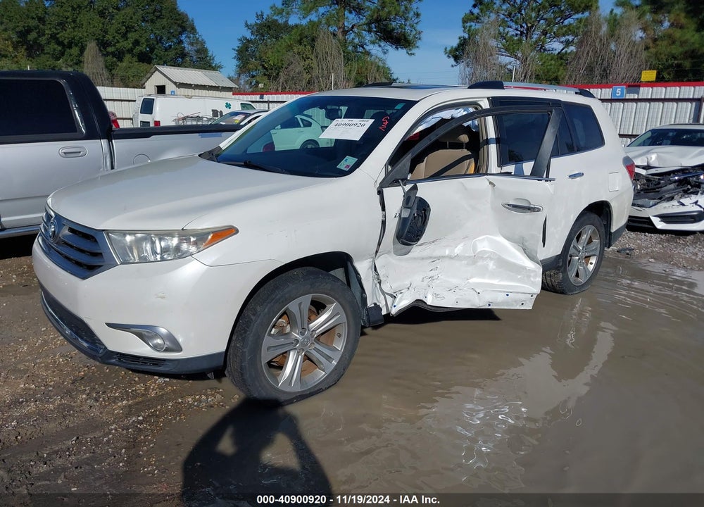 2011 TOYOTA HIGHLANDER LIMITED V6 VIN: 5TDYK3EH1BS048426
