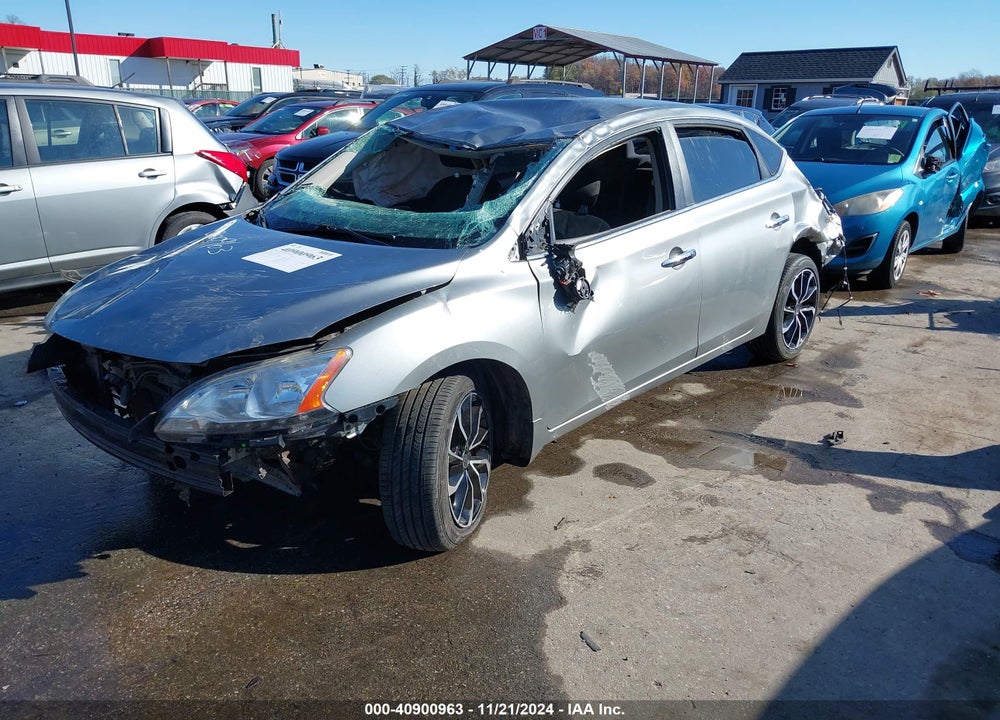 2013 NISSAN SENTRA SV VIN: 3N1AB7AP3DL624454