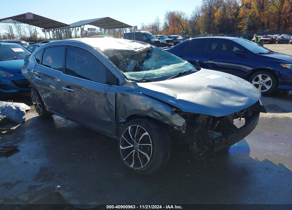 2013 NISSAN SENTRA SV VIN: 3N1AB7AP3DL624454