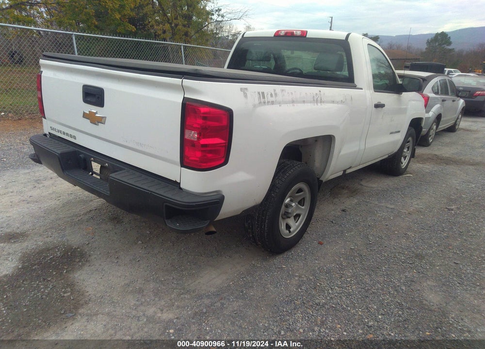 2018 CHEVROLET SILVERADO 1500 WT VIN: 1GCNCNEHXJZ261416
