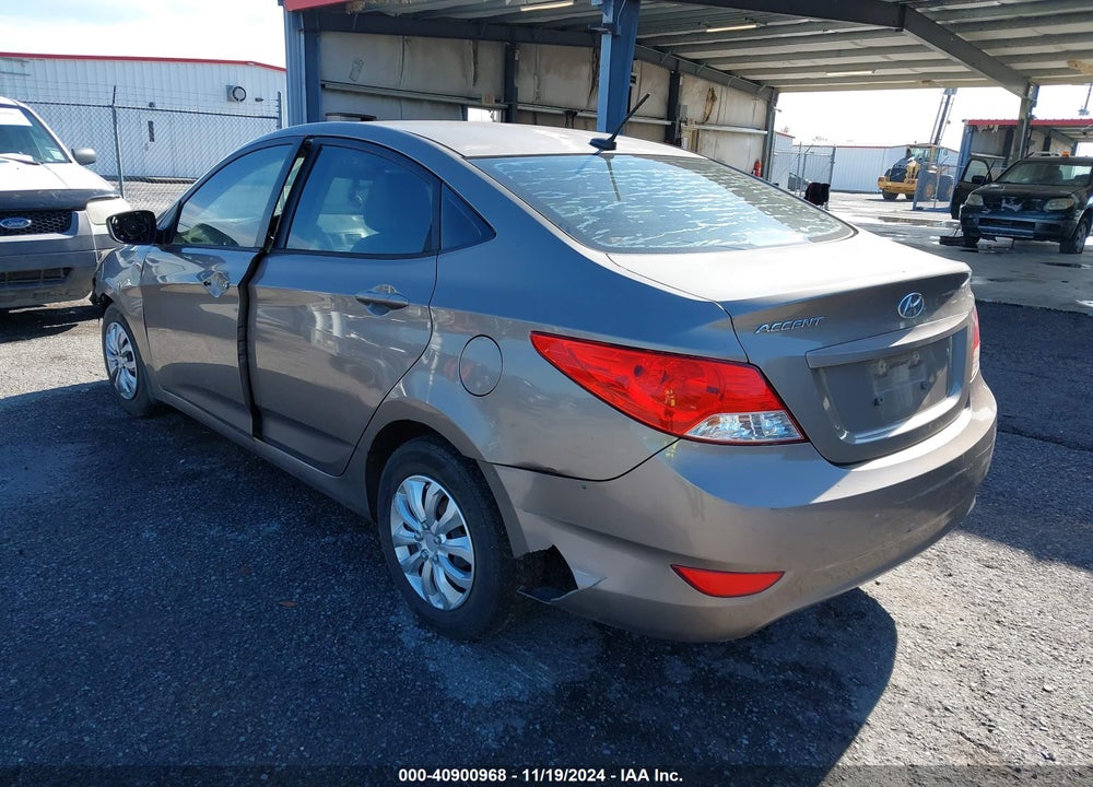 2014 HYUNDAI ACCENT GLS VIN: KMHCT4AE4EU625678