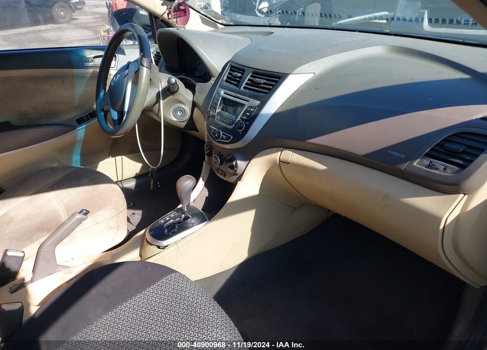 2014 HYUNDAI ACCENT GLS VIN: KMHCT4AE4EU625678