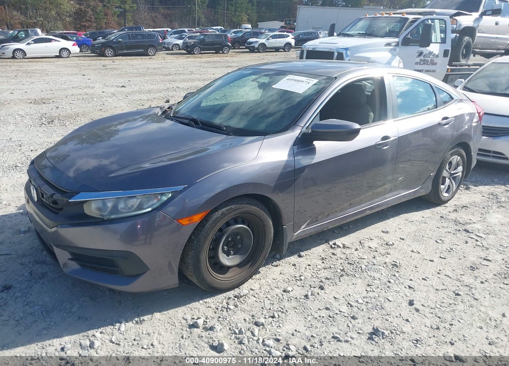 2016 HONDA CIVIC LX VIN: 19XFC2F5XGE018832