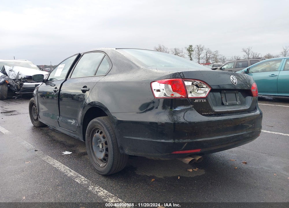 2012 VOLKSWAGEN JETTA 2.0L S VIN: 3VW2K7AJ7CM346001