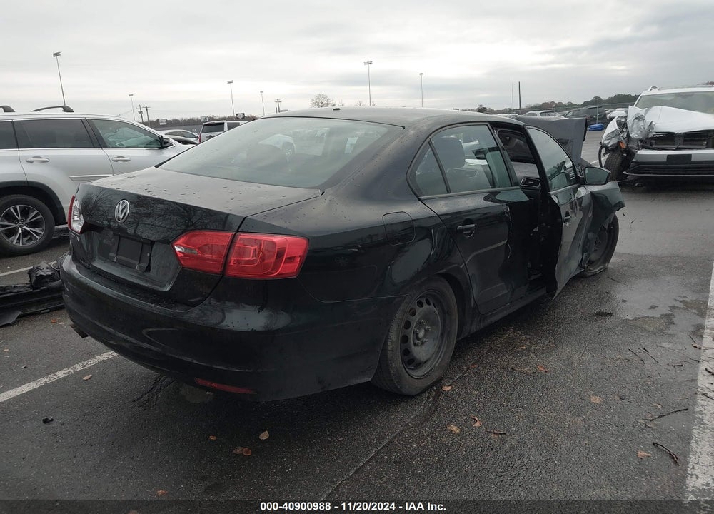 2012 VOLKSWAGEN JETTA 2.0L S VIN: 3VW2K7AJ7CM346001