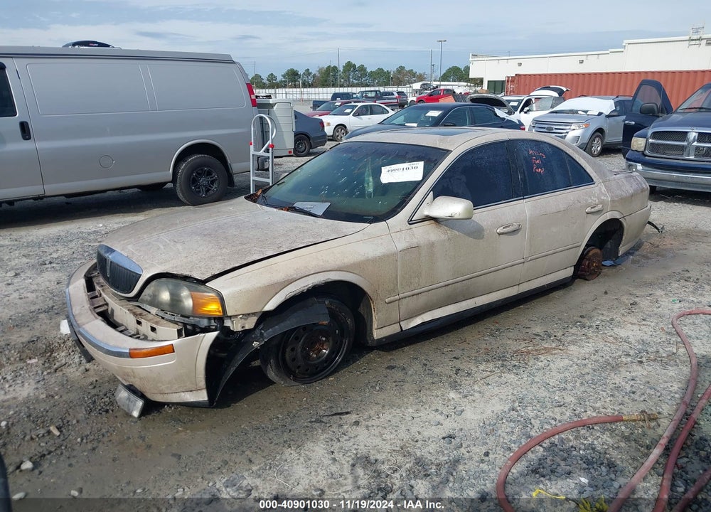 2002 LINCOLN LS V8 AUTO VIN: 1LNHM87A02Y712237
