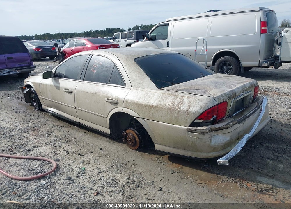 2002 LINCOLN LS V8 AUTO VIN: 1LNHM87A02Y712237