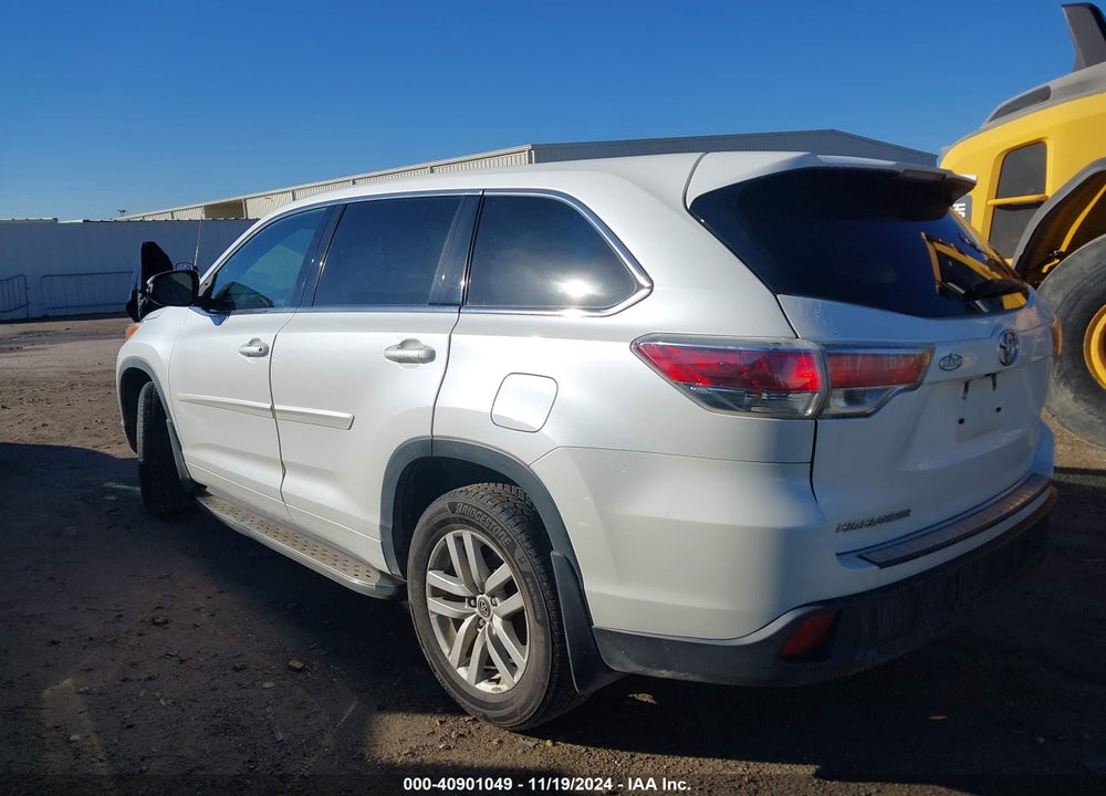 2016 TOYOTA HIGHLANDER LE V6 VIN: 5TDZKRFH9GS177379