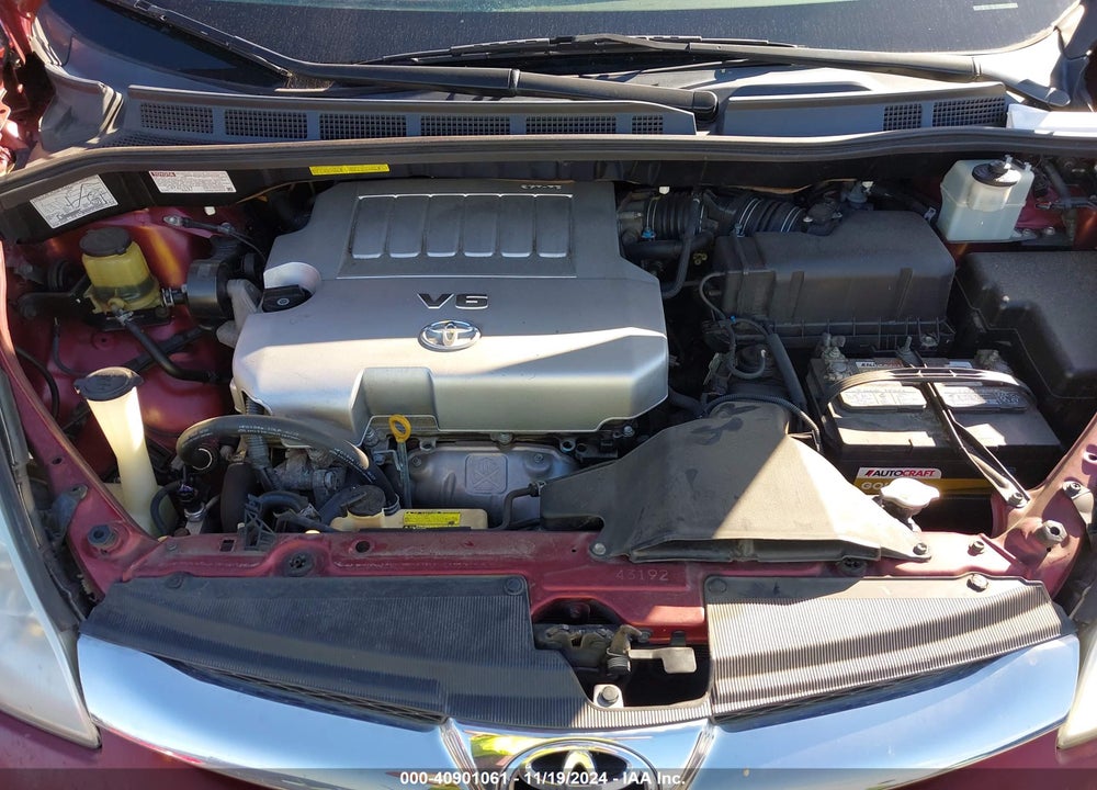 2008 TOYOTA SIENNA LIMITED VIN: 5TDZK22C78S205215