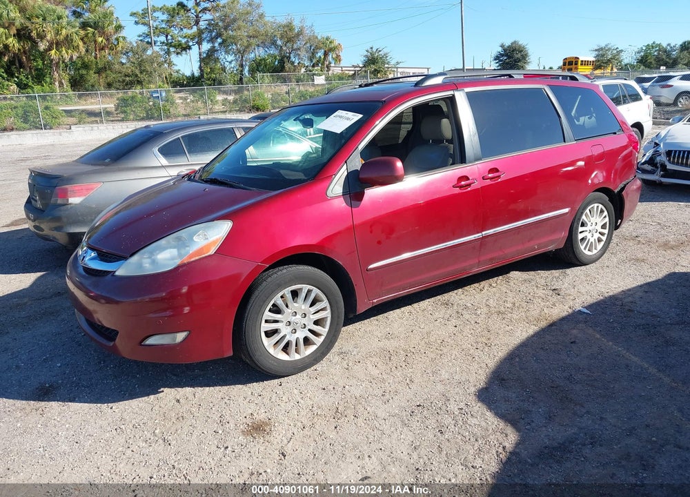 2008 TOYOTA SIENNA LIMITED VIN: 5TDZK22C78S205215