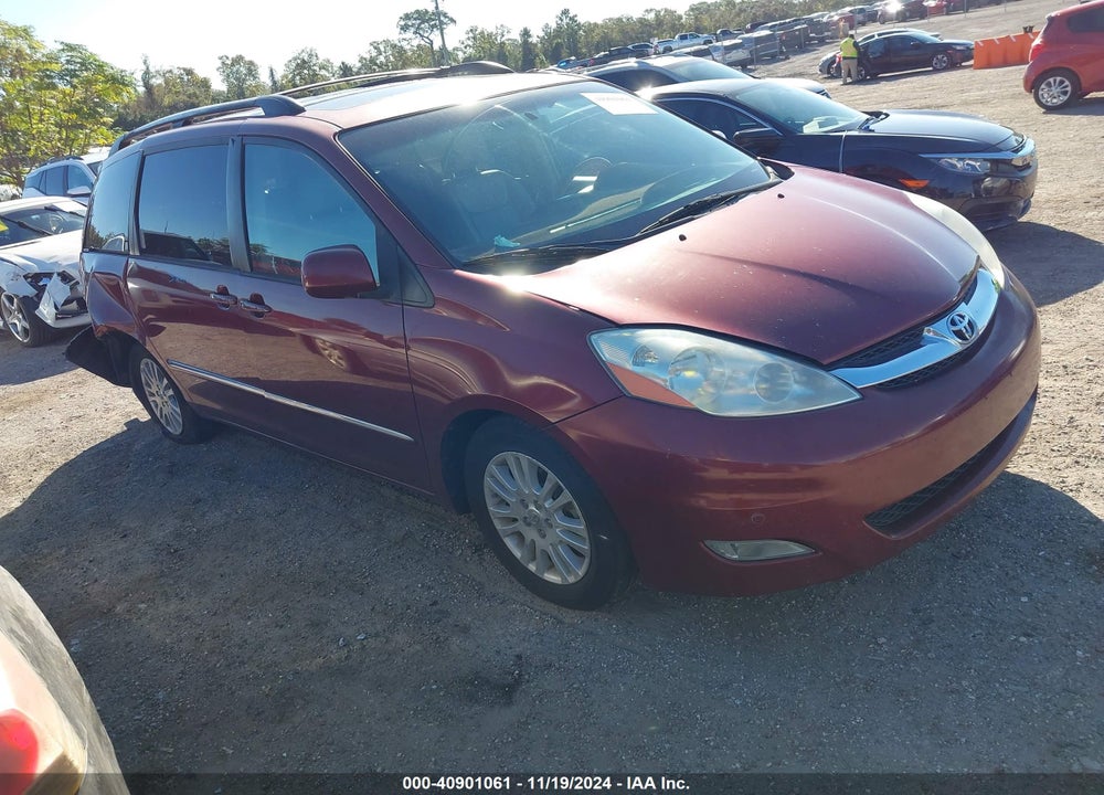 2008 TOYOTA SIENNA LIMITED VIN: 5TDZK22C78S205215