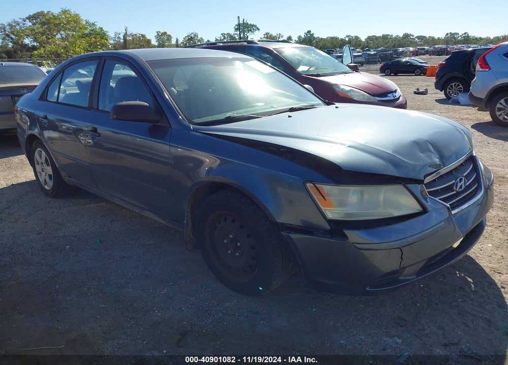 2009 HYUNDAI SONATA GLS VIN: 5NPET46C09H556718