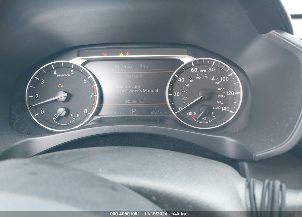 2019 NISSAN ALTIMA VIN: 1N4BL4CW4KN317976
