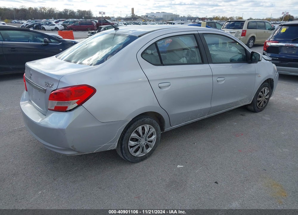 2017 MITSUBISHI MIRAGE G4 ES VIN: ML32F3FJ0HHF08870