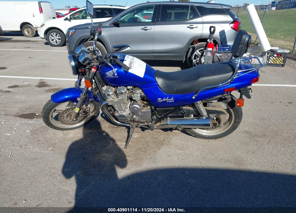 1993 HONDA CB750 VIN: JH2RC3805PM200287
